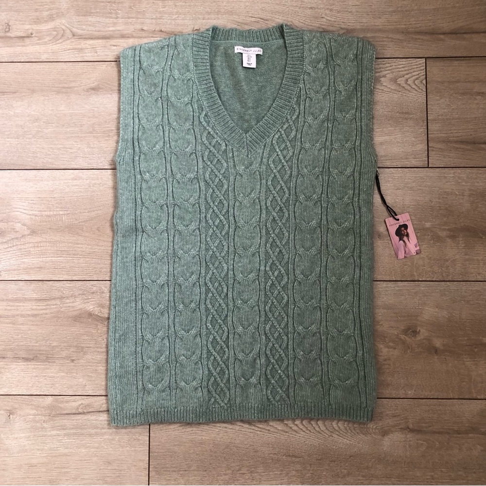 Sincerely Jules Vest Sweater Top
